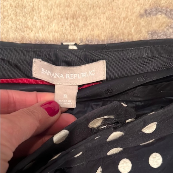 Banana Republic Avery Chic Polka Dot Pants - Picture 4 of 6